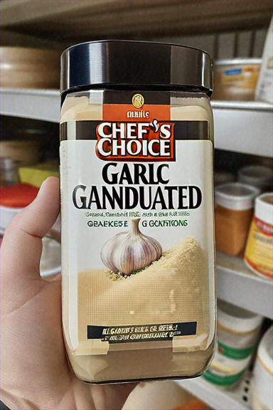 GARLIC GRANULATED 24OZ - Image 1