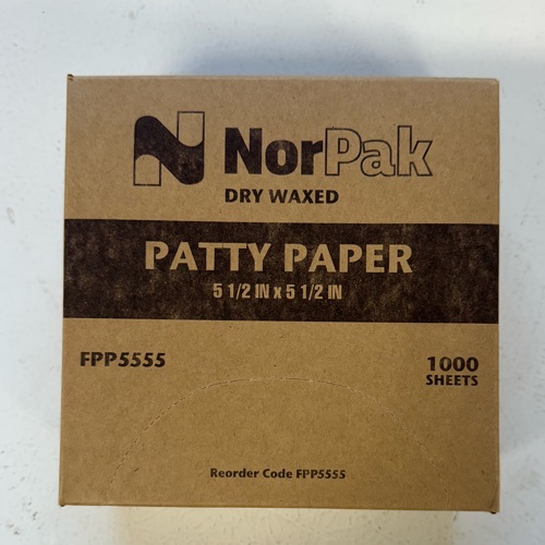 Hamburger Patty Paper - Full Box 24000 sheets - Image 1