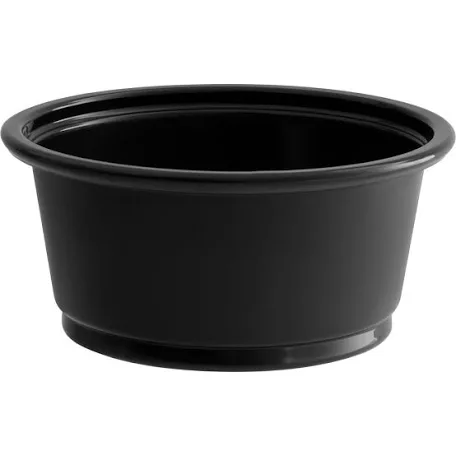 2oz Black Portion Cup - Image 1