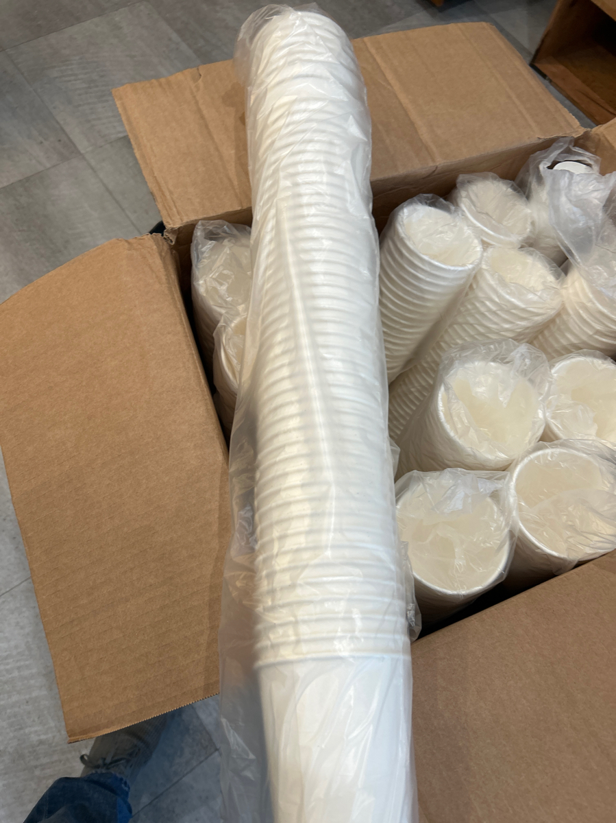 16oz Disposable Coffee Cups - Image 1