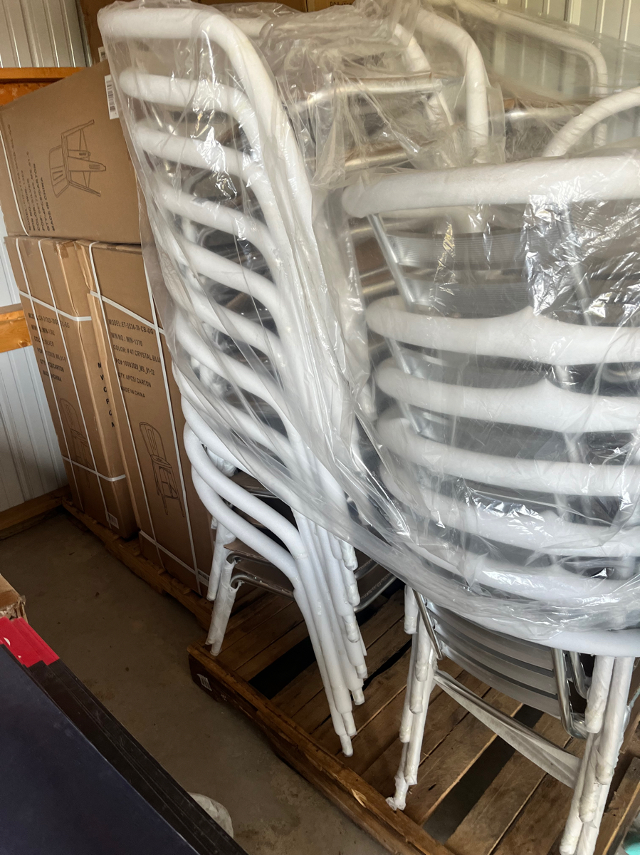 commercial indoor/outdoor chairs - Image 1