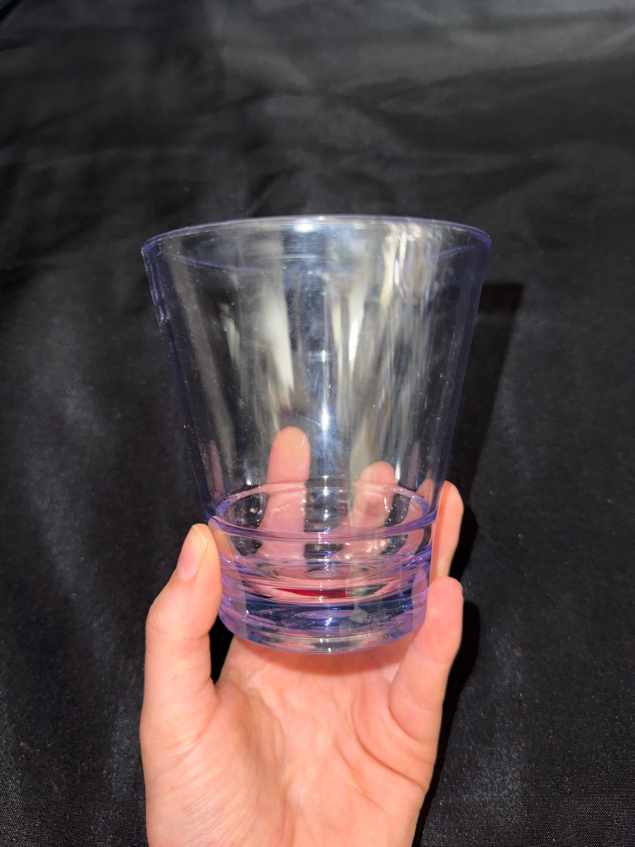 12oz plastic rocks glasses - Image 1