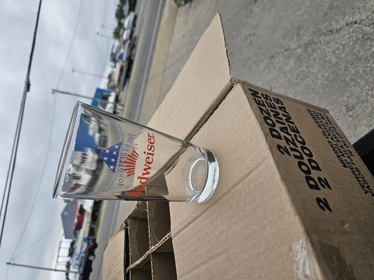 Budweiser Glasses - Image 1