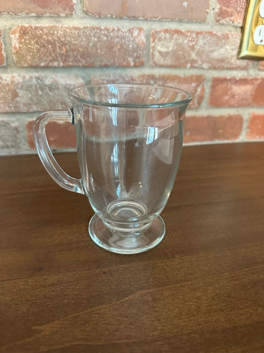 24oz Glass coffee mugs
Qty / 23 - Image 1