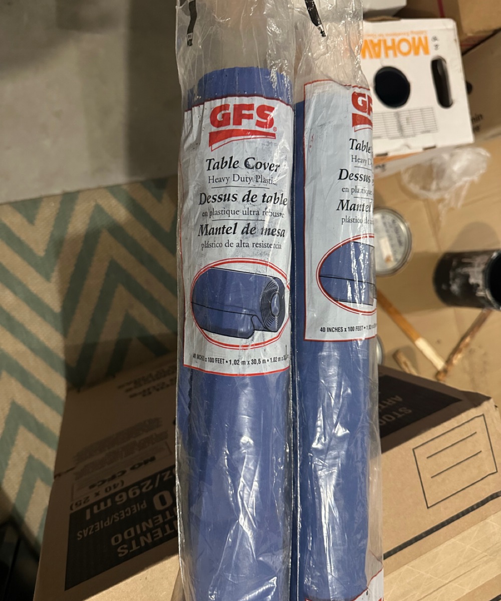 Table Cover
Plastic 2 Rolls - Image 1
