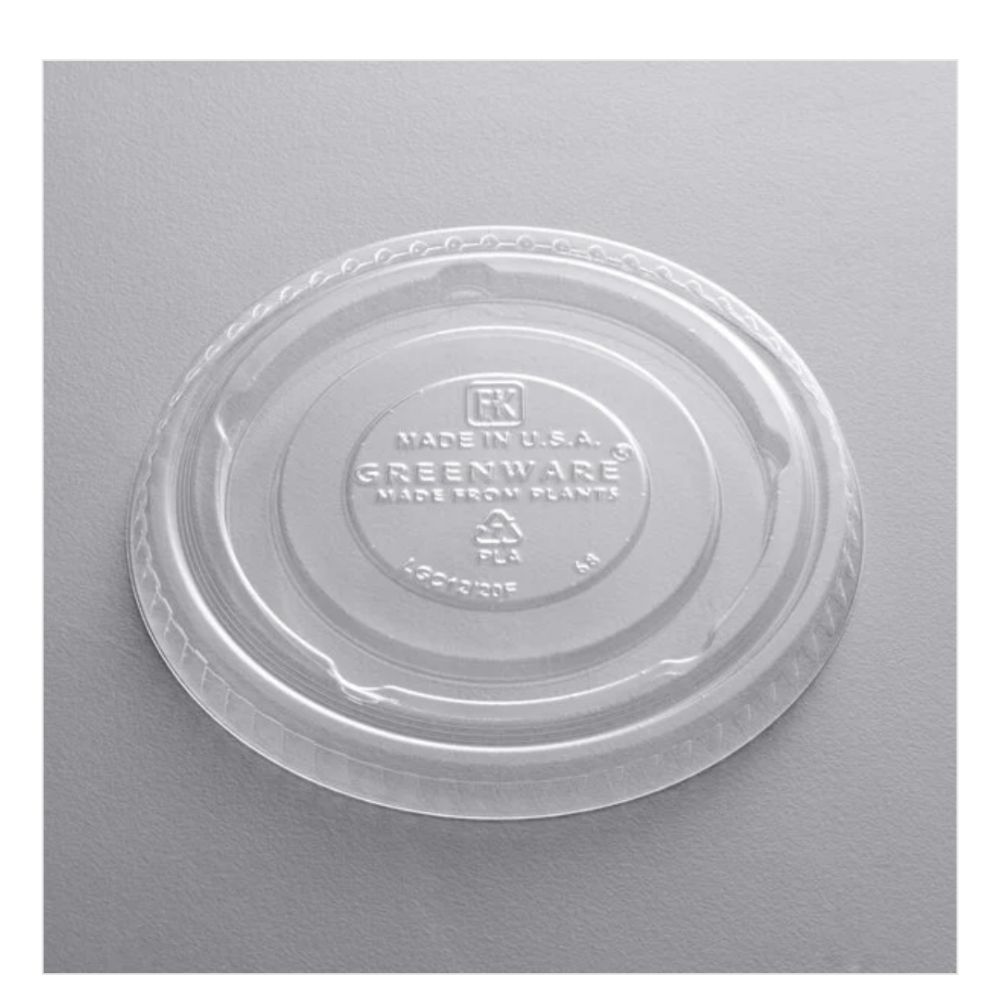 Plastic Lid for 9 oz or 12 oz Cup - Image 1