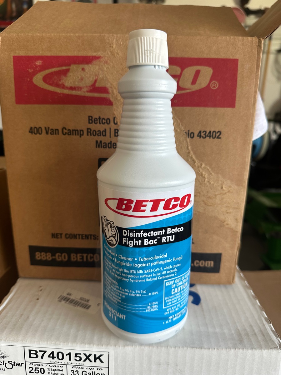 Betco Disinfectant - Image 1