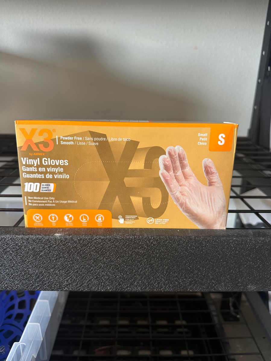 Vinyl Gloves
Sm - box / 100 - Image 1