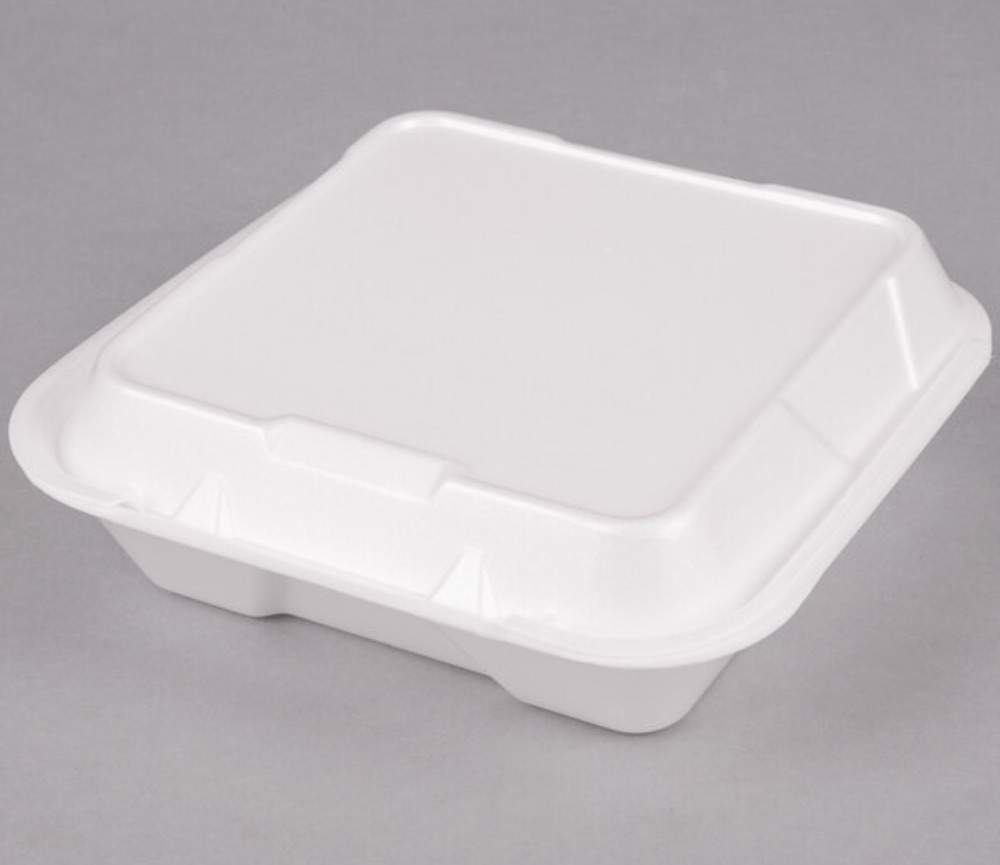 Take-out Container
Foam 9X9.5X3 - Image 1