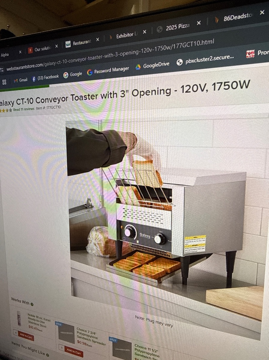 Conveyer Toaster - Image 1