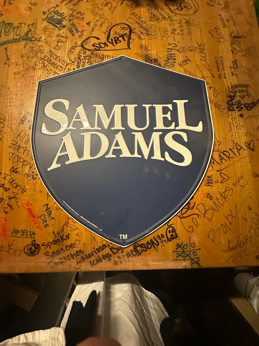 Tin Sign - Image 1