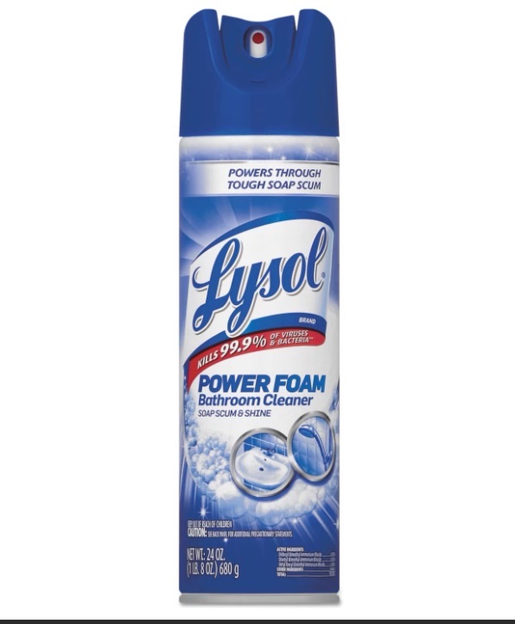 Lysol Power Foam Bathroom Cleaner 24 oz. - Image 1
