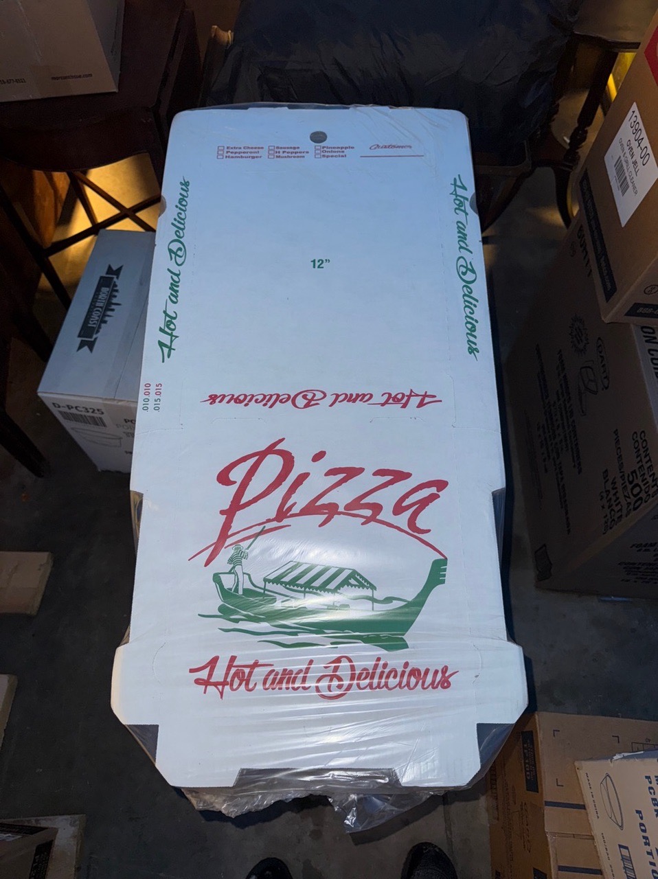 Pizza Box 12”
Never Used - Image 1