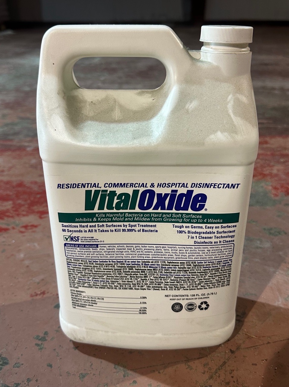 VitalOxide Disinfectant Spray - Kills 99.999% Bacteria - Image 1