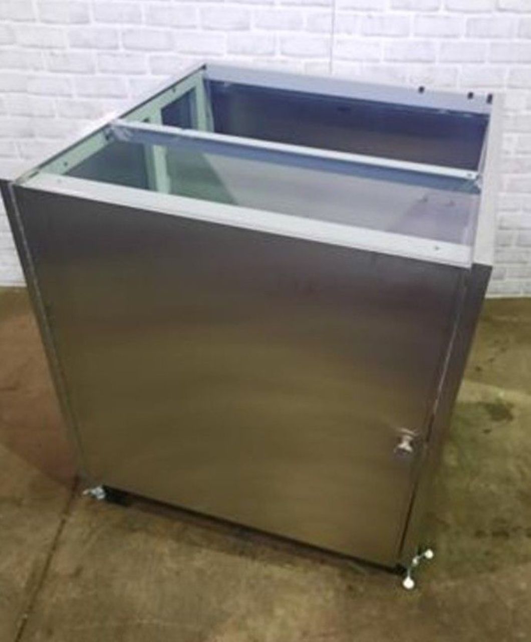 NEW Stainless Steel Cart On Casters - Image 1