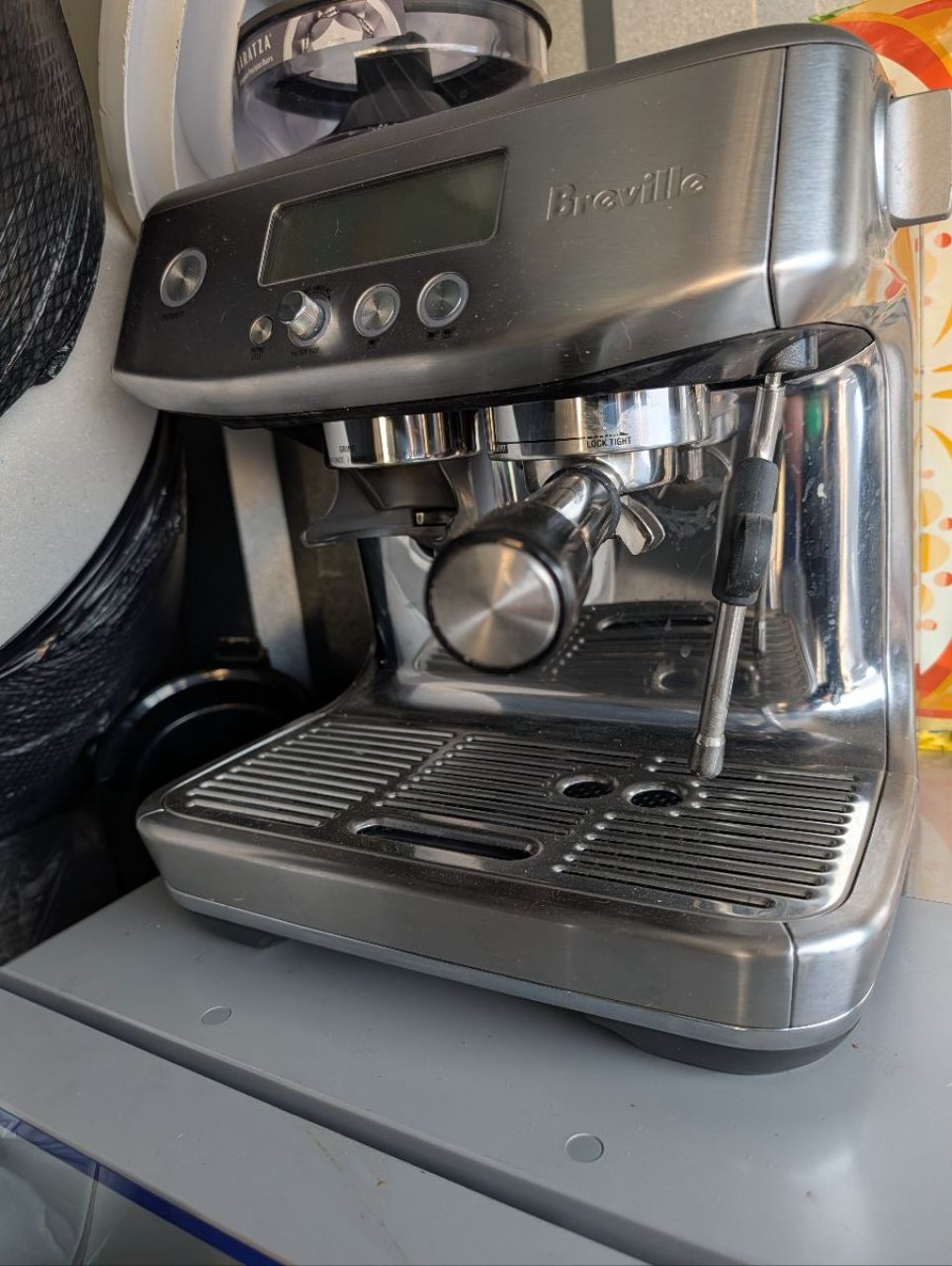 Breville Barista Pro Espresso Machine BES878BTR, Black Truffle - Image 1