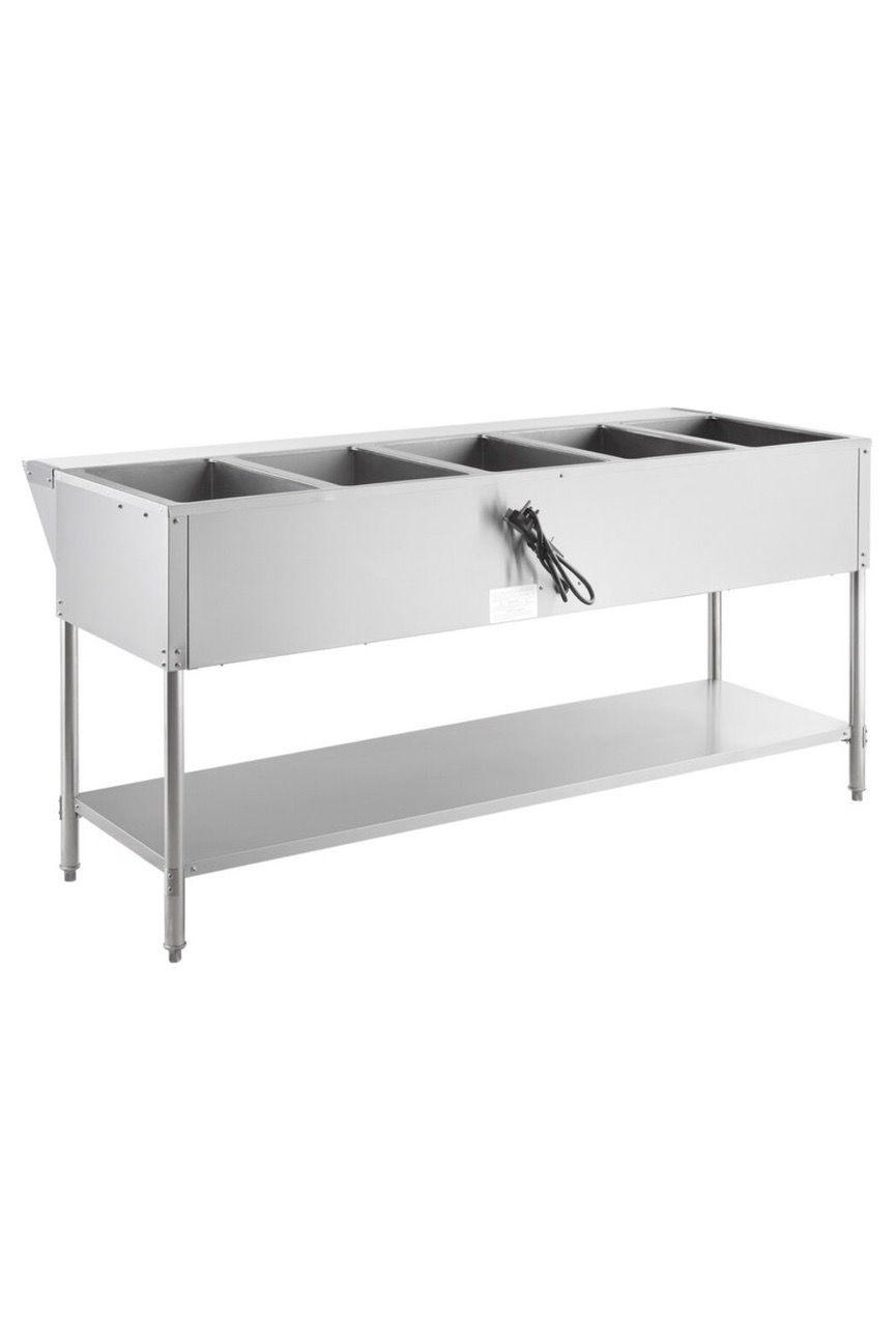 5- Tray Commercial Steam Tale- High Performance Food Warmer - Image 2