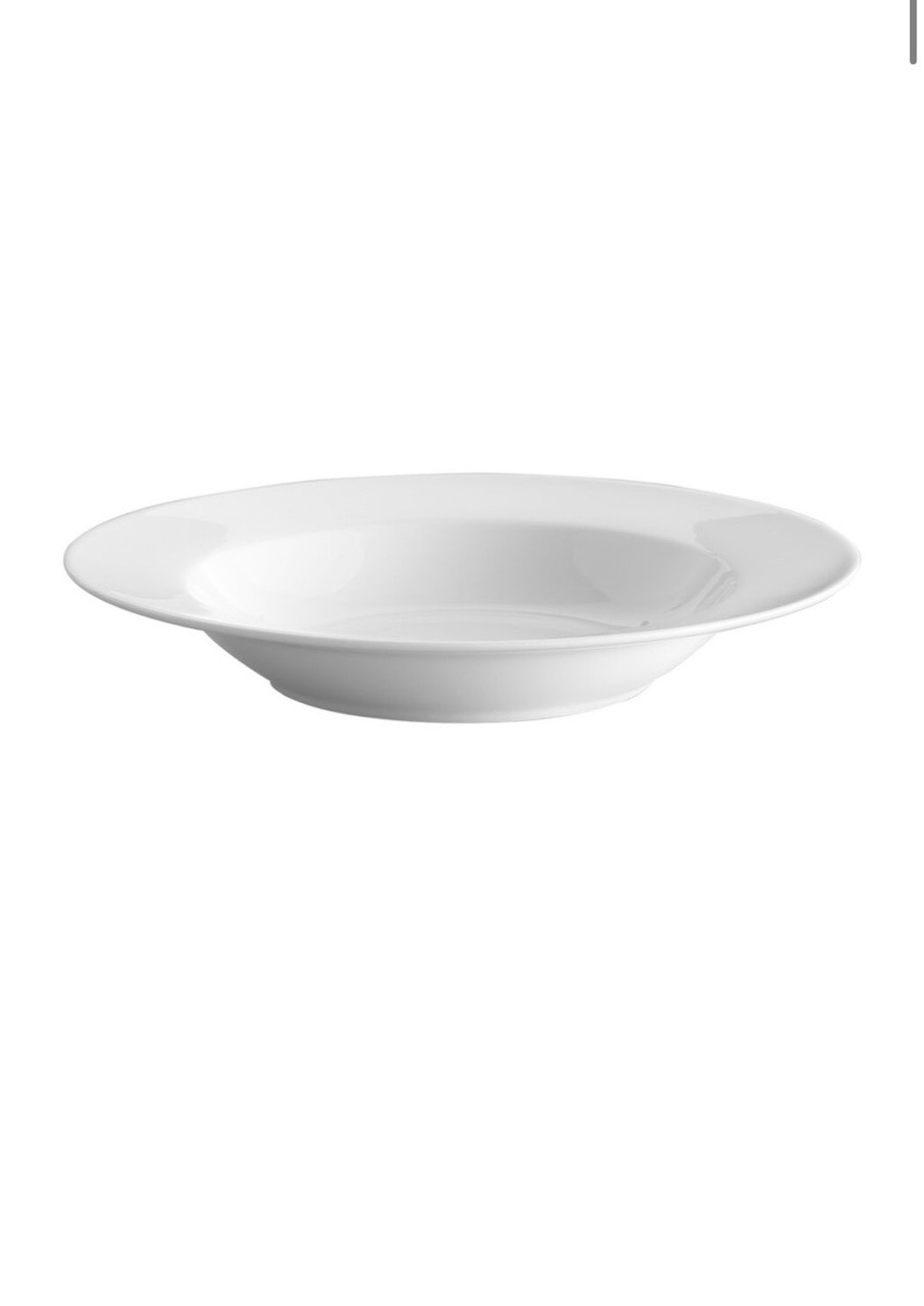 Syracuse China Sysco Esteem 29.5 oz Pasta Bowls – Bright White - Image 1
