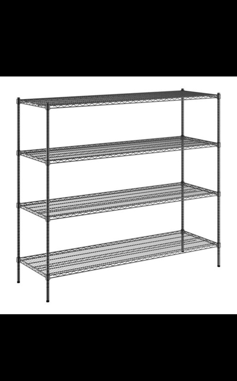 Heavy Duty Wire Shelving Rack – 24” x 72” x 72”
- Image 1