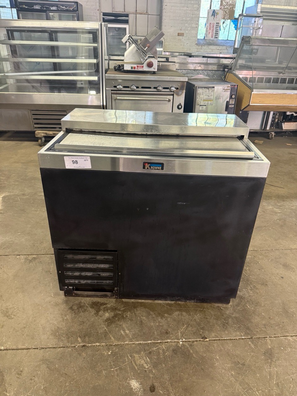 Krowne BC36-BG 36" Forced Air Bottle Cooler USED - Image 1
