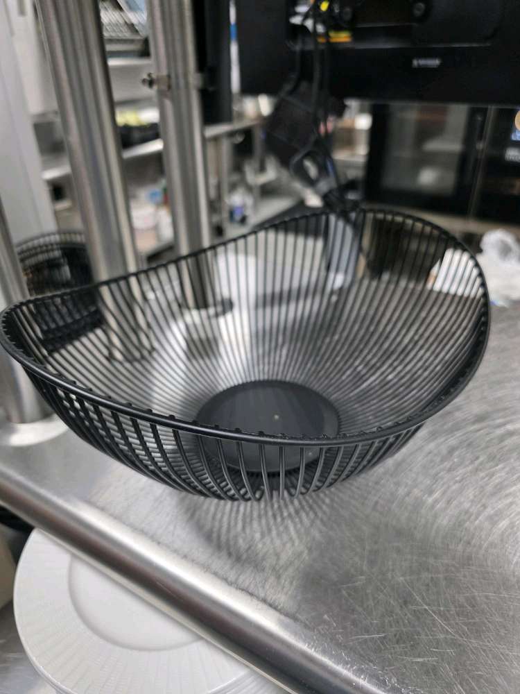 Black Metal Basket - Image 1