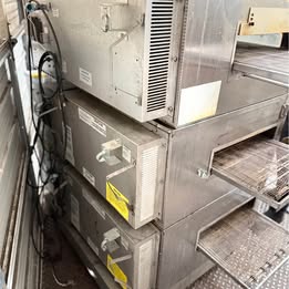 Lincoln Impinger II 1100 Series FastBake Natural Gas Triple Stacked Conveyor Oven - Image 4