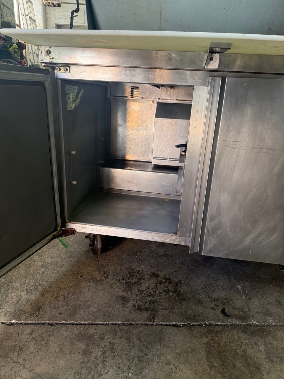 DELFIELD 4448NP-18M 48” Sandwich Prep Table Cooler Refrigerator USED - Image 8