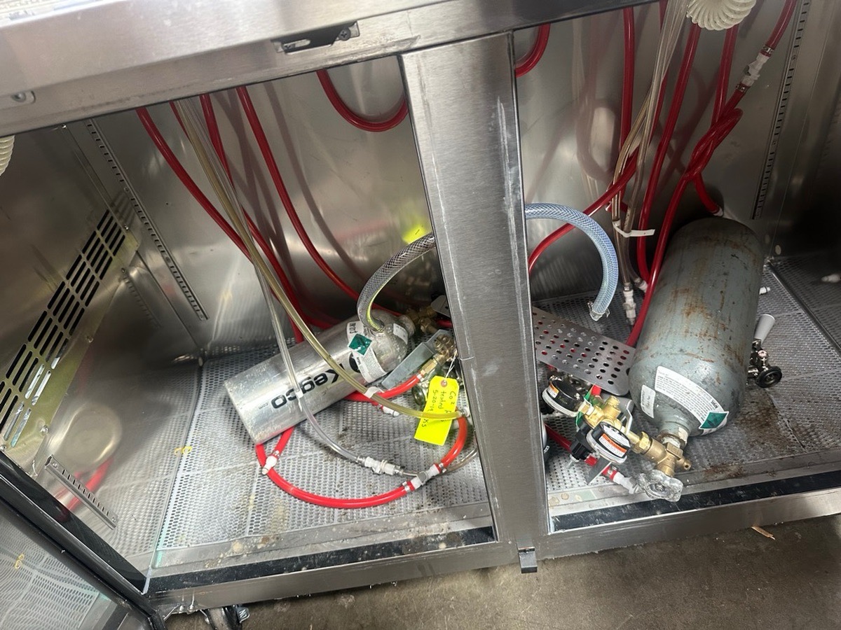 Kegco 61" Wide Stainless Steel Commercial Kegerator - Image 4