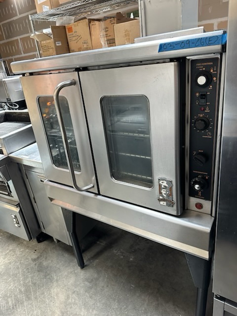 Montague Company 115A 38 Inch Vectaire Convection Oven Gas Bakery Depth 115000 BTU - Image 2