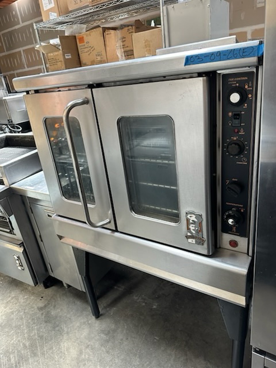 Montague Company 115A 38 Inch Vectaire Convection Oven Gas Bakery Depth 115000 BTU - Image 3