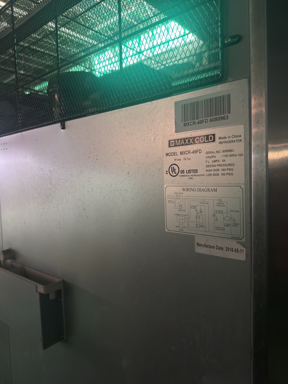 MAXX COLD Commercial Refrigerator - Image 2