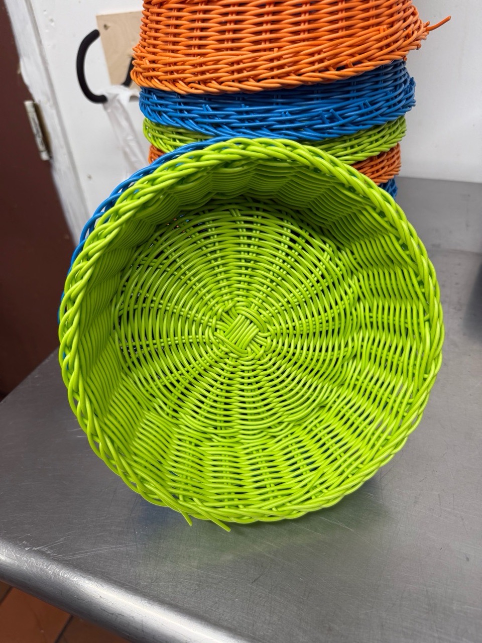 Circle Rattan Baskets
Assorted Colors - Image 2