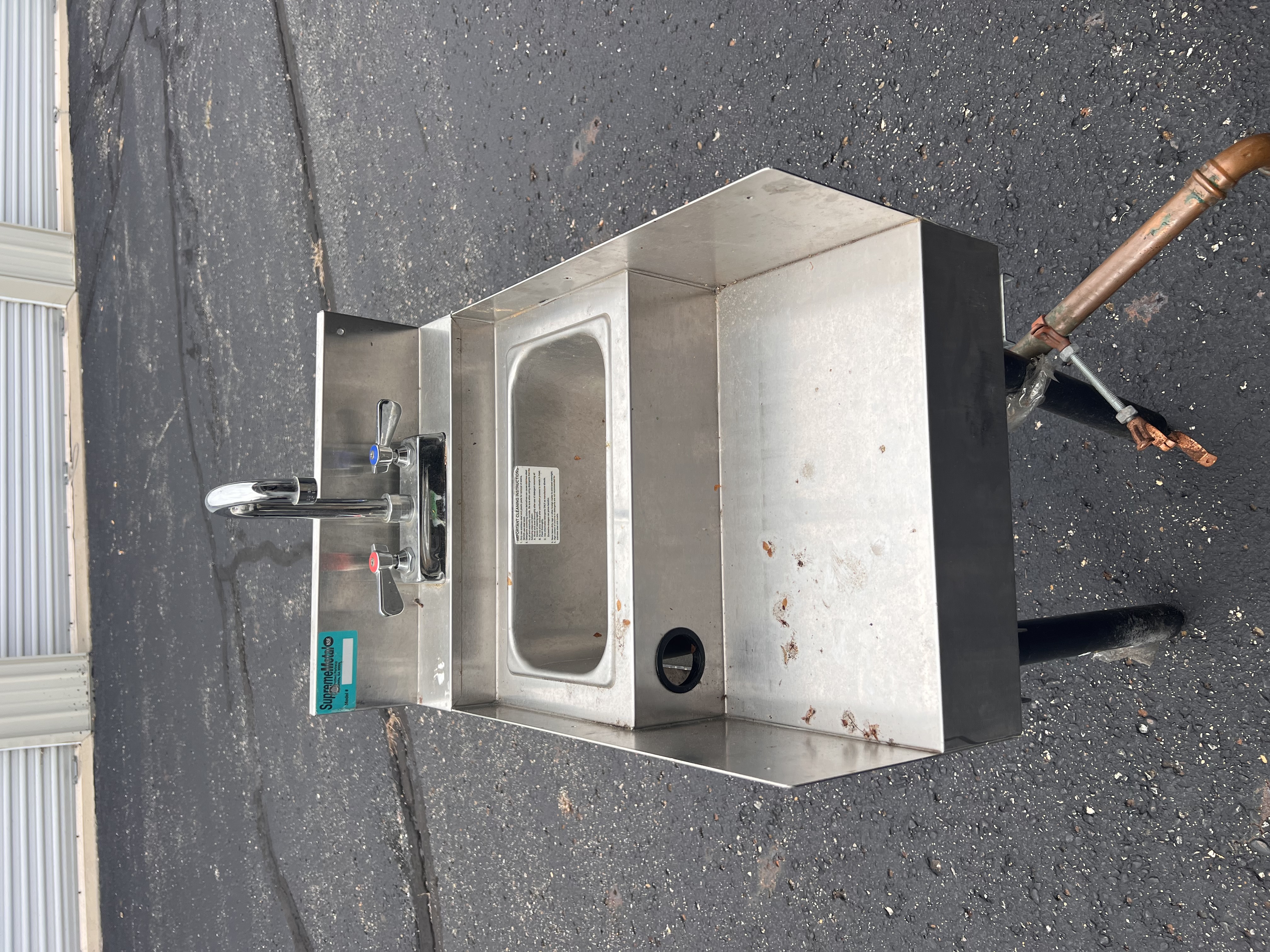 Commercial Stainless Steel Hand Wash Sink – Supreme Metal - Image 2
