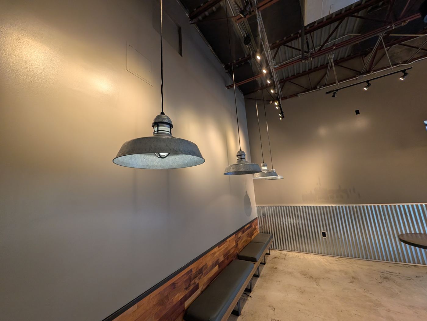 Industrial Galvanized Dome Pendant Lights - Image 2