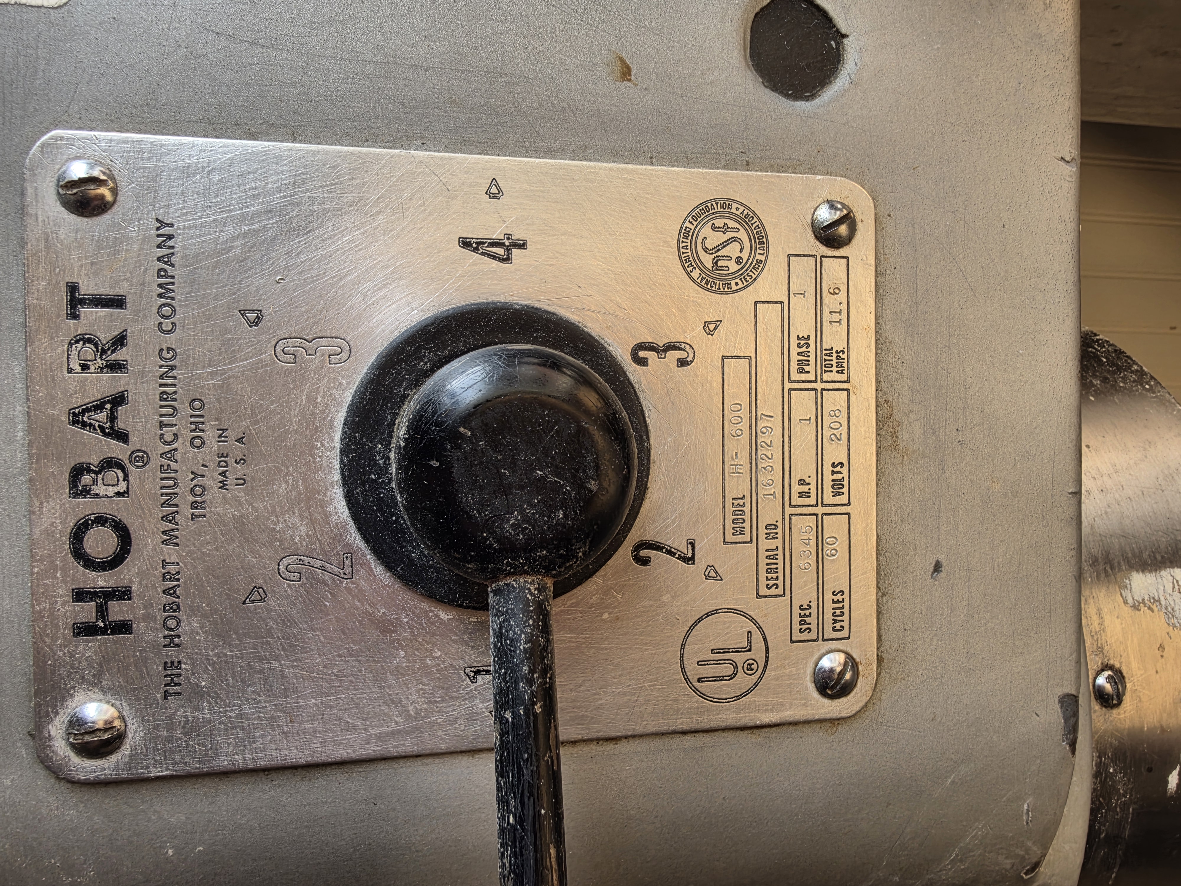 H60 Hobart Mixer - Image 4
