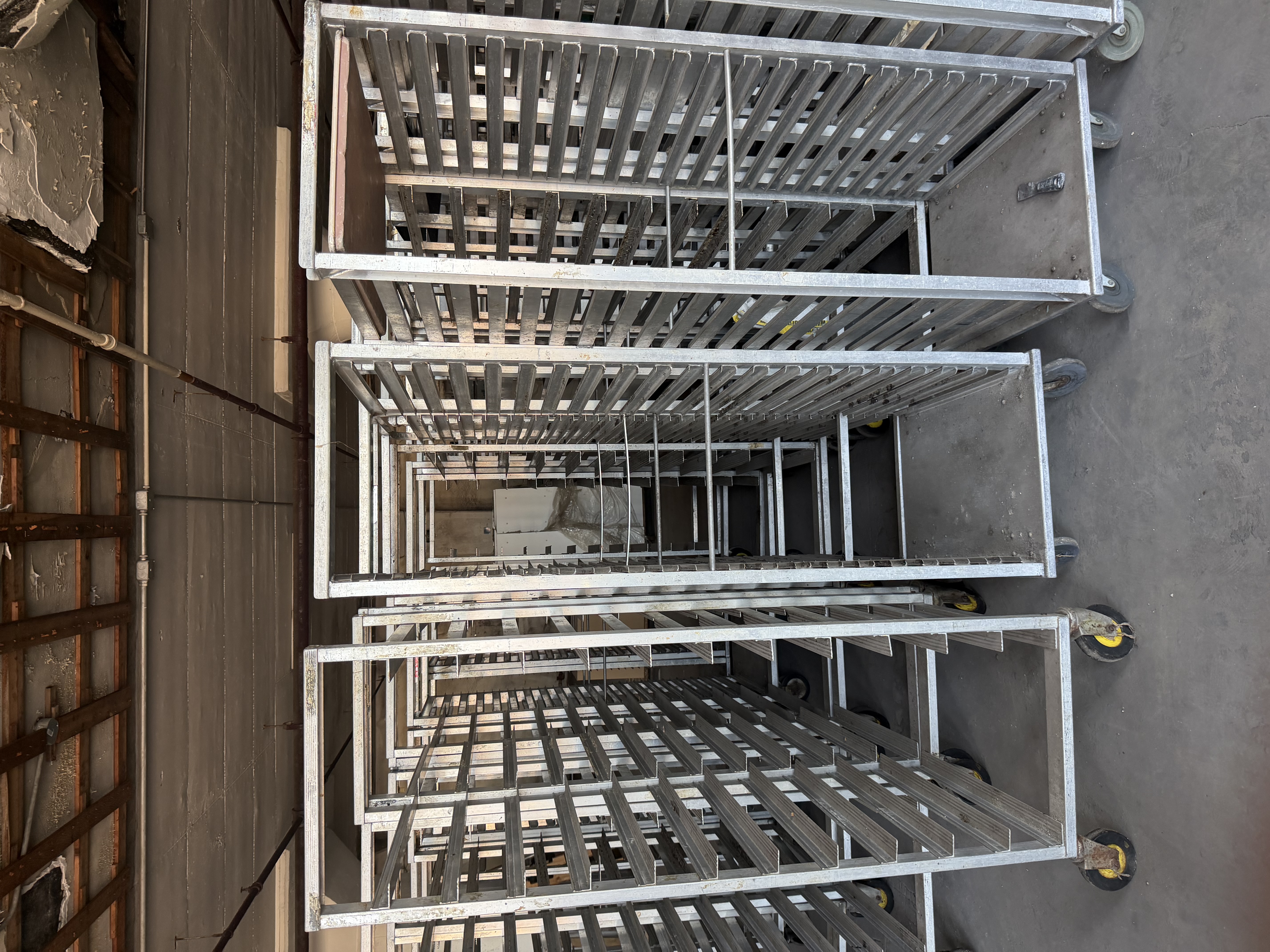 Commercial Bakery Racks – Used Industrial Food Storage Racks - Image 1