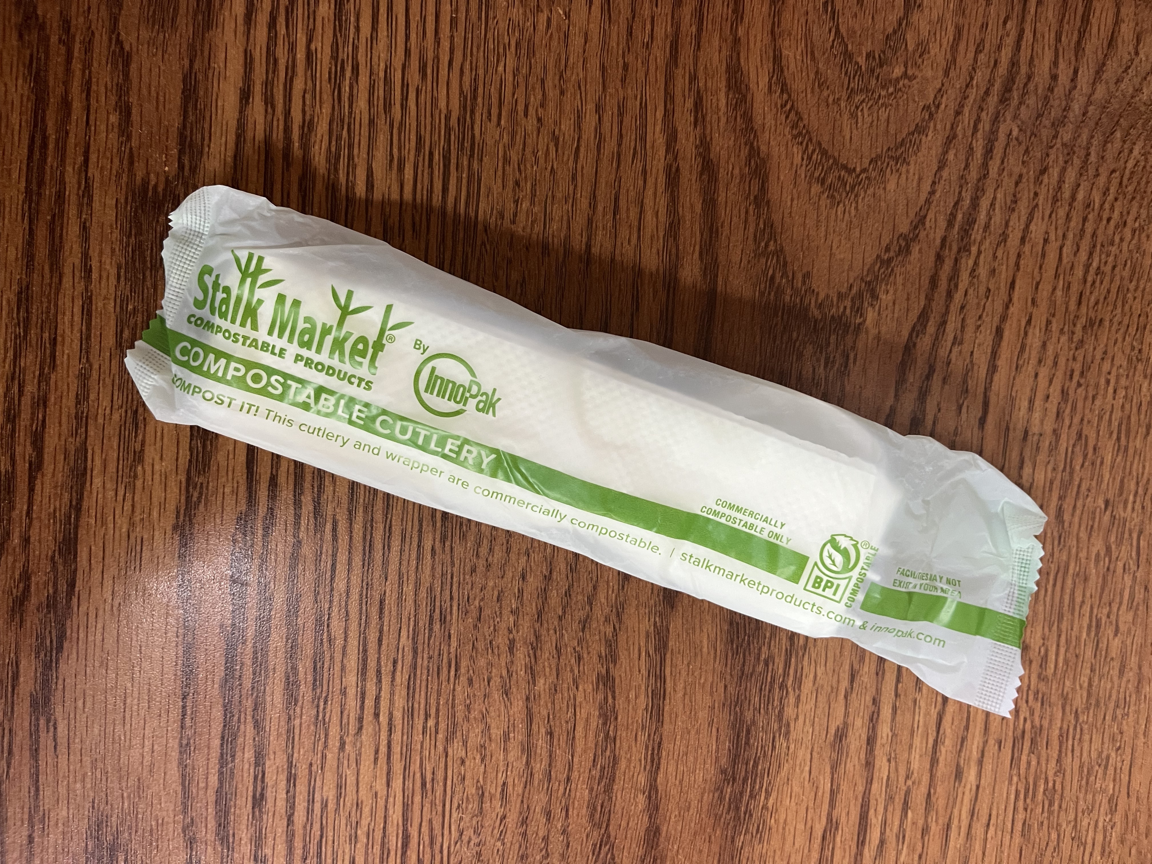 2 Boxes Stalk Market Compostable Cutlery Kits - Image 4
