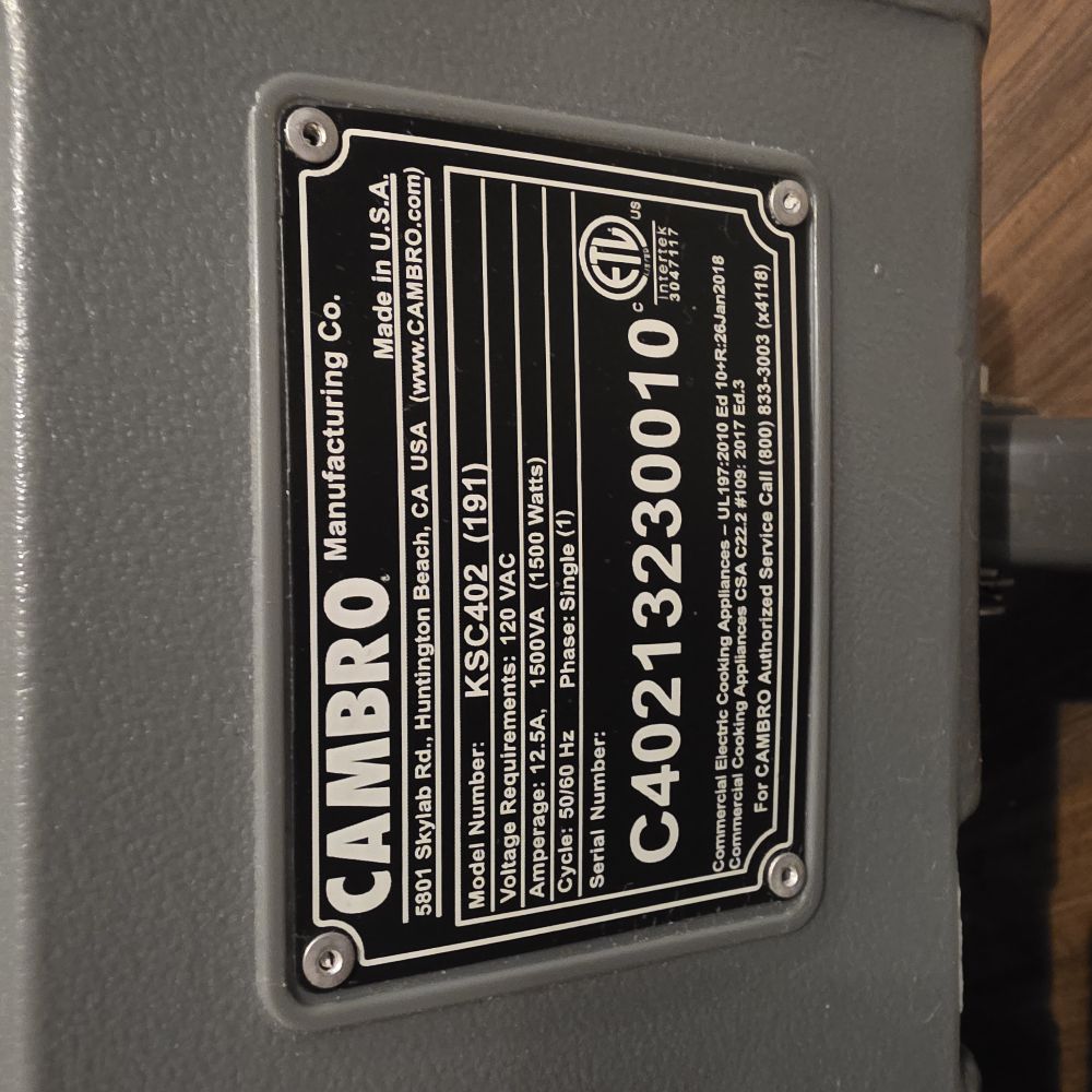 Cambro Handwashing Station - Image 2