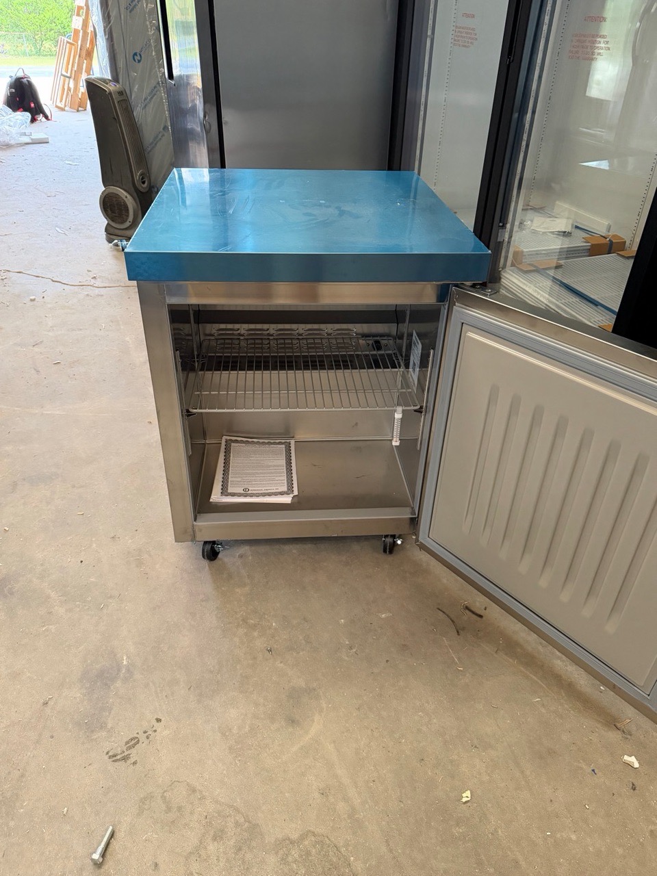 New Hoshizaki 27” stainless steel worktop freezer - Image 2