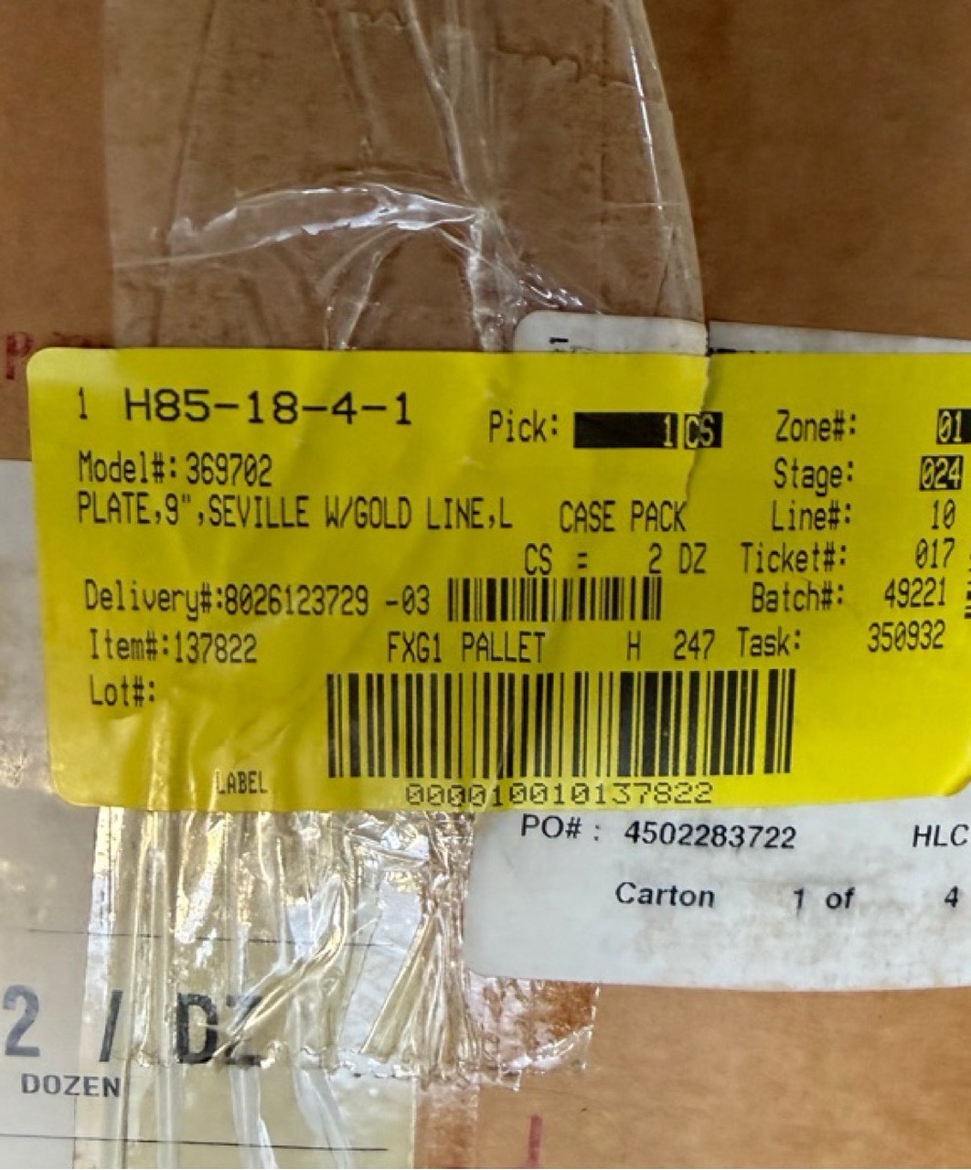 9” Plate
Brand New - Image 4