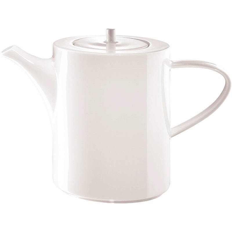 2.56" Compact Ceramic Teapot - Restaurant & Cafe Beverage Service - Image 1