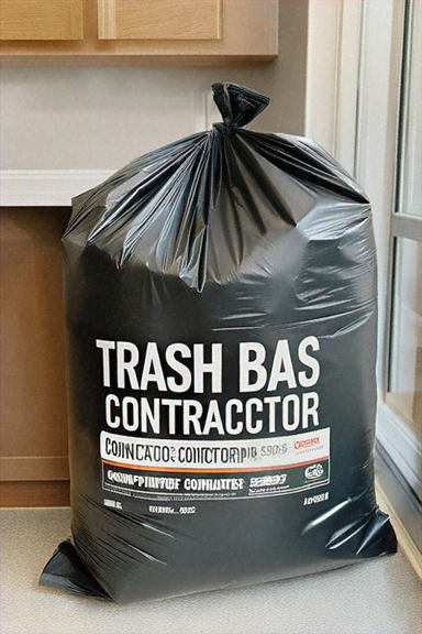 TRASH BAGS CONTRACTOR 60 GAL 3-MIL - Image 1