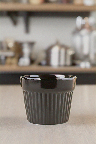 CUP SOUFFLE BLACK 2 OZ. - Image 1