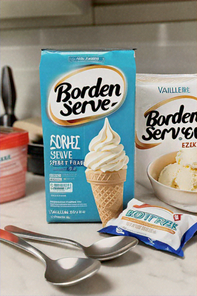 Borden 14% Vanilla Ice Cream Mix - Image 1