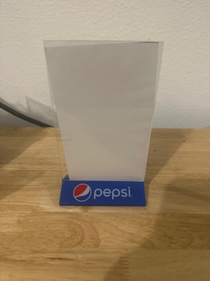 Menu Stands
Brand New 