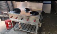 Second-Hand 6 Burner Commercial Gas Range – Heavy Duty Restaurant Cooking Platform